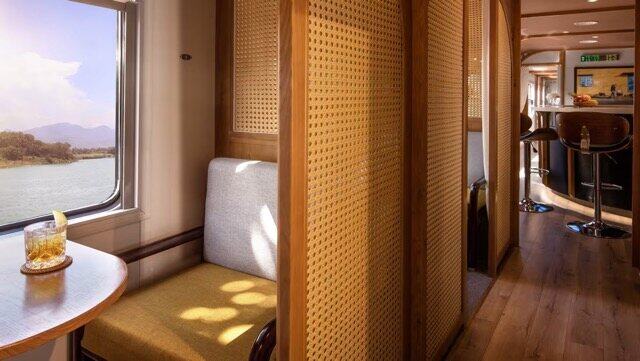 The Vietage luxury train interior