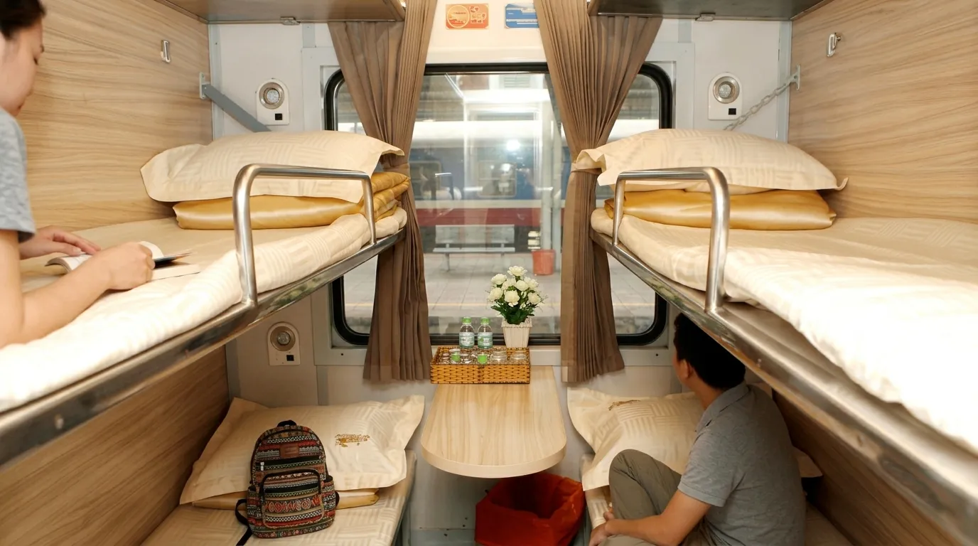 Vietnam Train Hard Sleeper: 6-Berth Cabin Guide & Tips