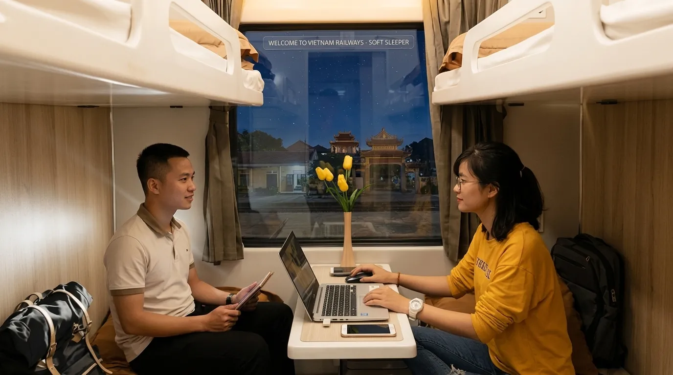 Vietnam Train VIP 2-Berth Sleeper: 2026 Prices & Booking Tips